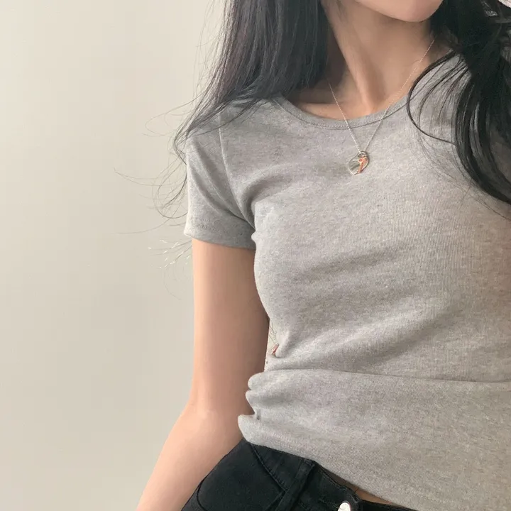 [1+1추가할인🤍/13컬러] 데일리 기본 유넥 반팔티 상세 이미지 42