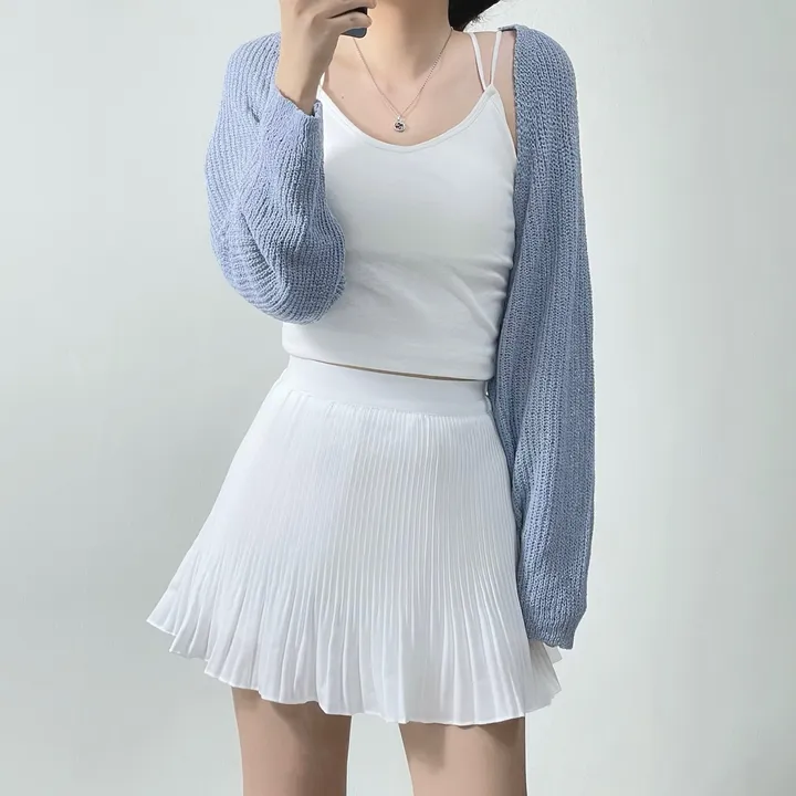 [여리핏/지금부터 쭉~] 엘르 볼레로 가디건 크롭가디건 여름가디건 상세 이미지 11