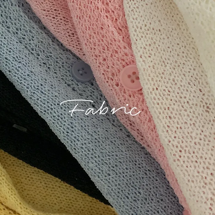 [여름까지] 소브 파스텔 V 크롭 가디건(5color) 상세 이미지 22