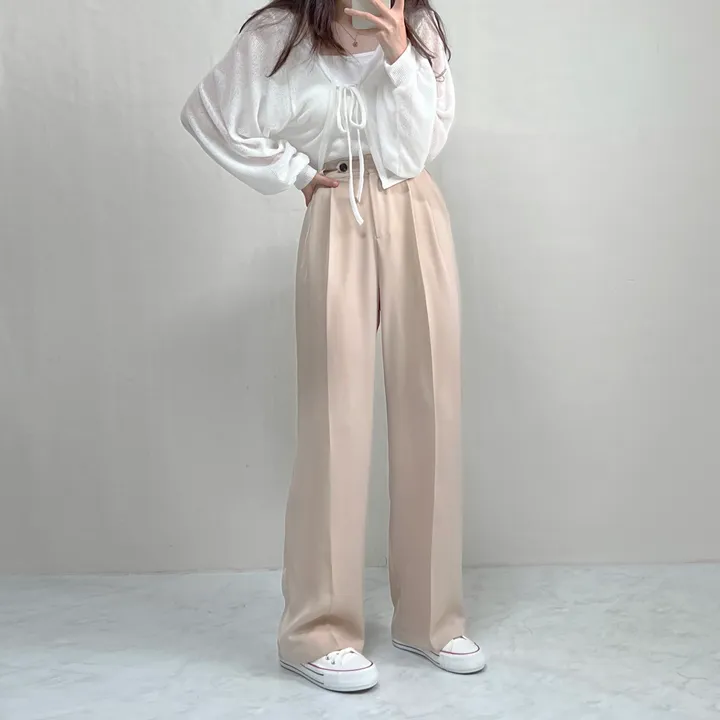 (3col) 루즈핏 볼레로 리본 긴팔 가디건 상세 이미지 6