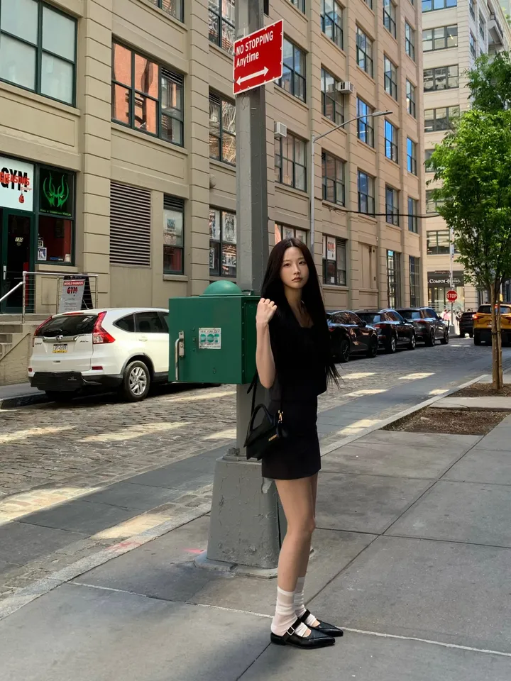 드레스 모델 착용 이미지-S1L15