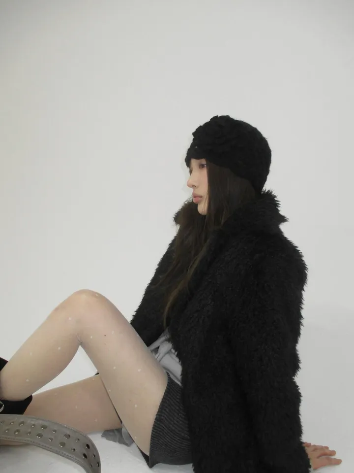 빅 플라워 코르셋 비니(5color) 상세 이미지 14