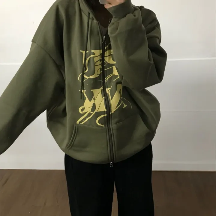 (기모선택/국내)Punk Two way Hooded zip-up - 3color 상세 이미지 24