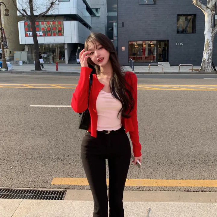 [ 인스타문의폭주 ] 달리아 펀칭 크롭 가디건 상세 이미지 18