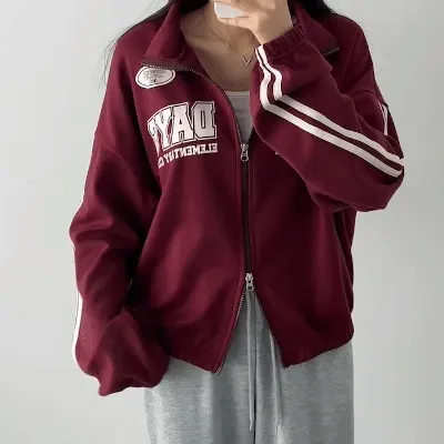 [주문폭주!!/🚀우주최저가!!] 데일리템 필드 라인배색 투웨이 카라 집업 점퍼 -4color 상세 이미지 18