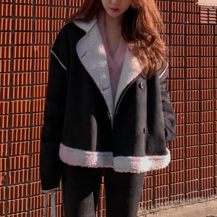 [심쿵핏/털빠짐X] 따뜻 도톰 파스텔 루즈핏 앙고라 모헤어 크롭 브이넥 벌룬 소매 깃털 퍼 니트 가디건 상세 이미지 30