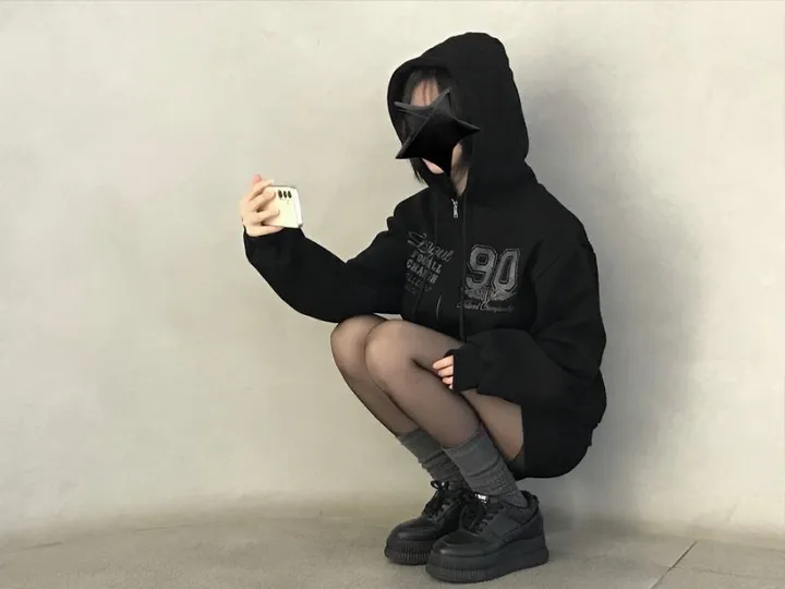 (기모없는버전) 빈티지 후드집업 2color 간절기 아우터/투웨이집업 상세 이미지 43