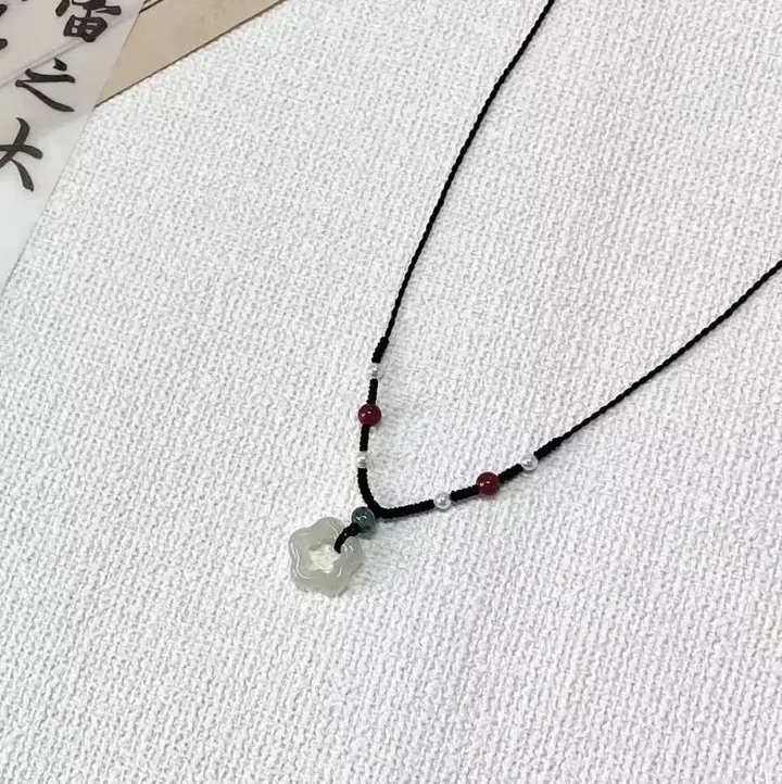 [🖤오늘출발/2type🖤]히카 빈티지 플라워 목걸이 상세 이미지 2