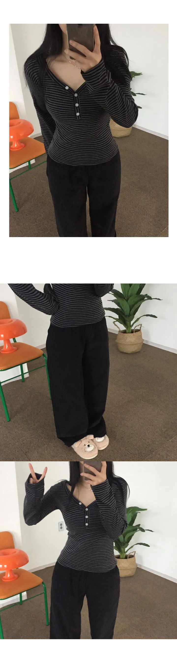 전체당일🚀 고퀄ver [-3kg/ 팔뚝살소멸!] (묶음 할인) 캣츠 단가라 버튼 t 상세 이미지 9