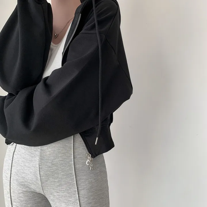 [💖후기극찬/봄,가을교복💖]  자체제작 #크치Made 꿈에 나온 핏, 사계절 입는 크롭 투웨이 후드집업 - zipup : 봄,봄아우터,봄자켓,가을,가을아우터 상세 이미지 107