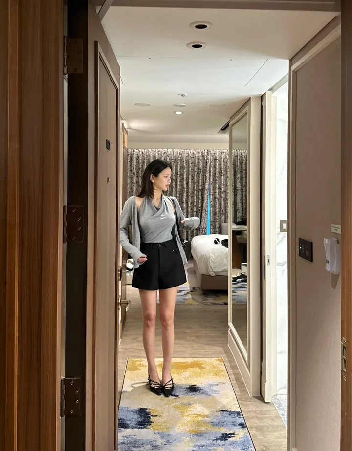 halter cardigan set ; 2color 홀터, 가디건세트, 여리여리, 홀터세트 상세 이미지 14