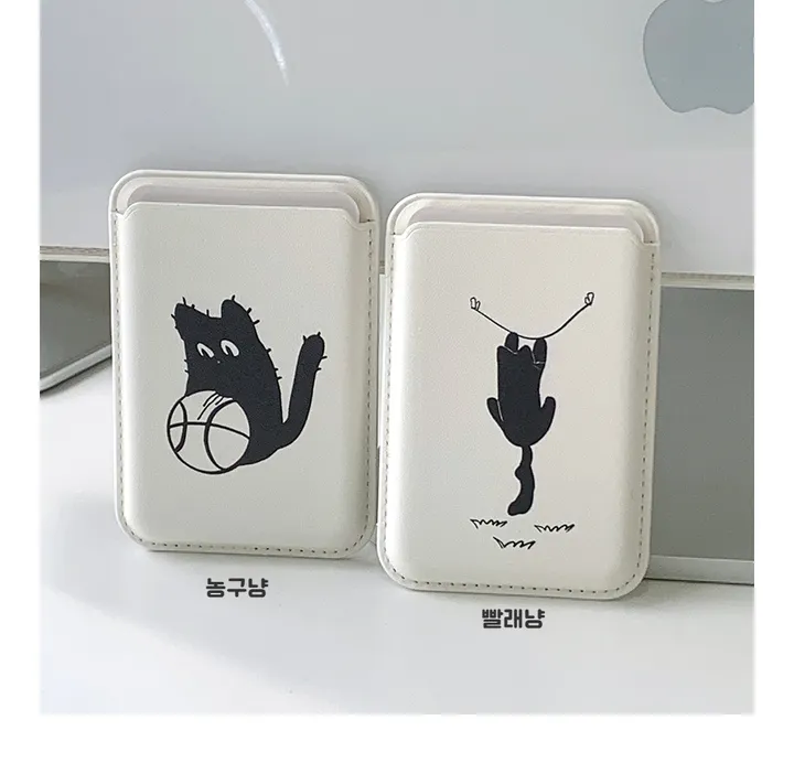 [withsome맥세이프포켓]meow캣 시리즈 맥세이프 카드포켓 상세 이미지 14