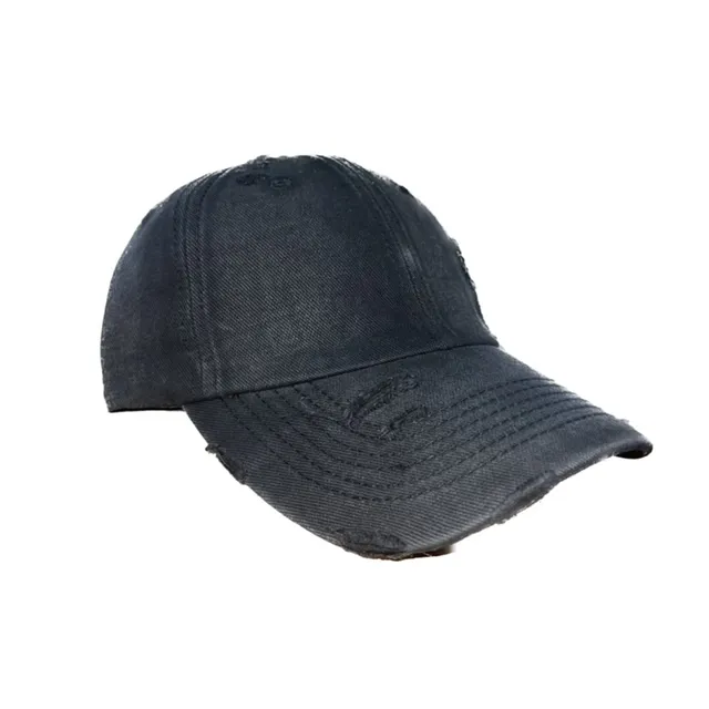vintage damage washing cap 빈티지 데미지 워싱 무지 레트로 캡 모자 상세 이미지 5