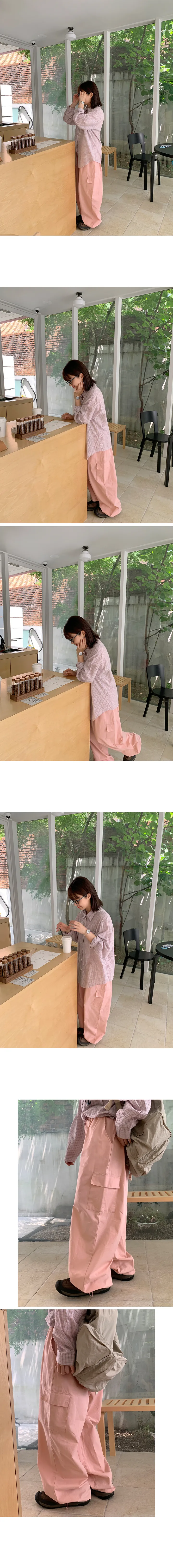 [10만장돌파/기장옵션][BAONHAUS] 바밀라 카고 밴딩 팬츠 (8color) 상세 이미지 59