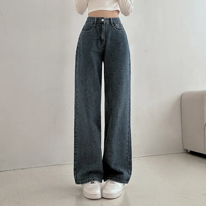 [3단기장/S-2XL/인생데님👖] 로킷 데님 와이드핏 롱 워싱 데님 팬츠 6colors 상세 이미지 28