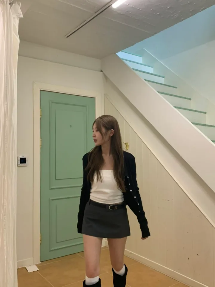 빈티지 딸기 가디건 레드,아이보리, 블랙 [가디건/디테일/빈티지/여름코디/코디추천/데일리/대학생/캐주얼/y2k] 상세 이미지 33