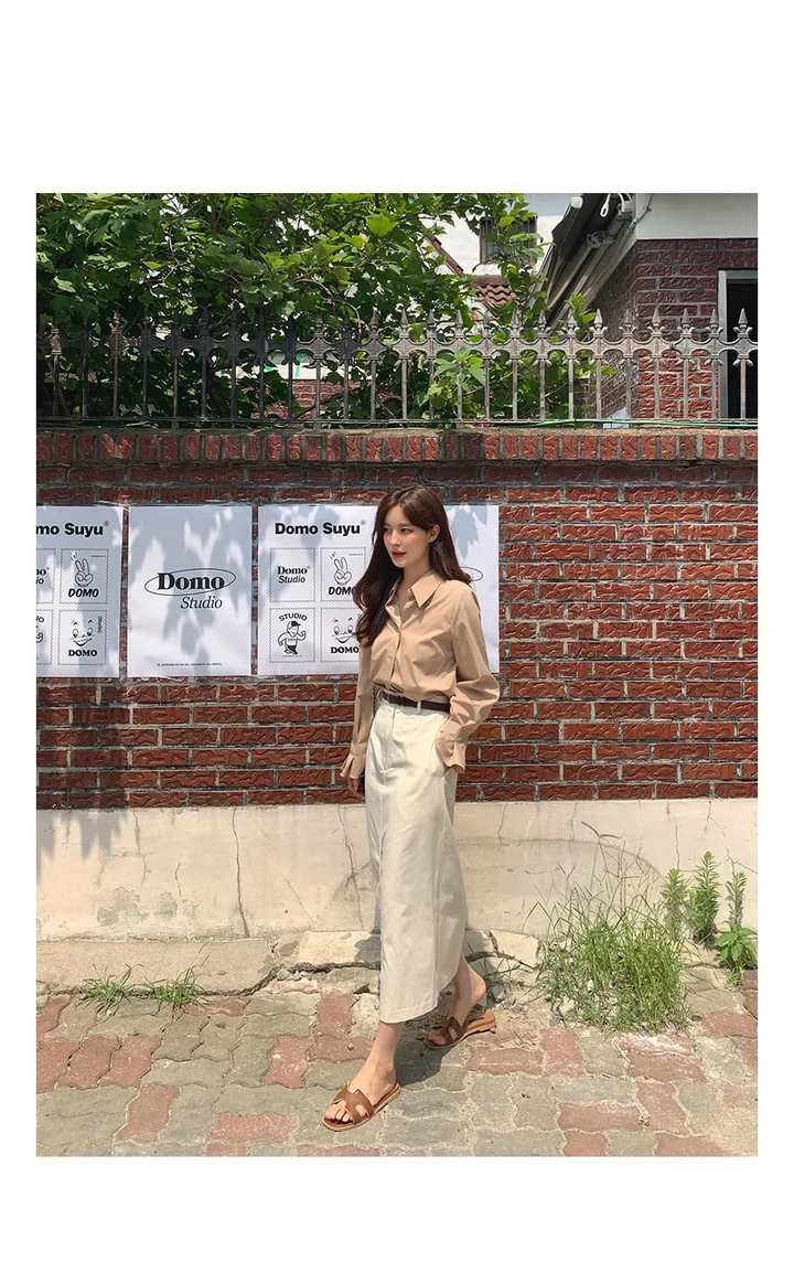 [4천장돌파][자체제작] 죠니 카라 핀턱 셔츠 상세 이미지 86