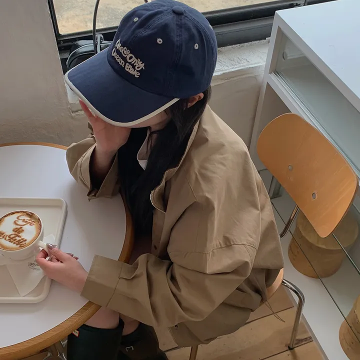 [봄야상💌] 마린 남녀공용 오버핏 배색 워크 야상 자켓 - Jk 상세 이미지 12