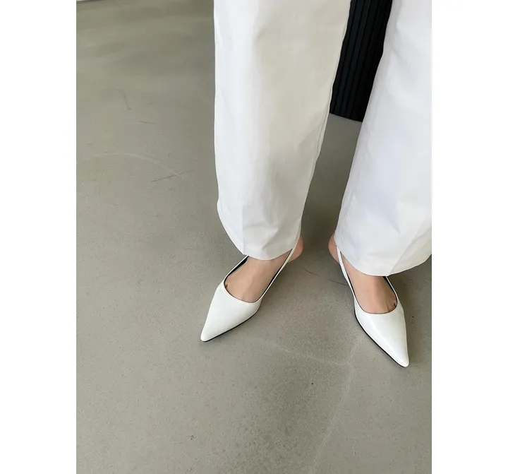 (MD소장추천)스틸레토 슬링백 로우 힐(3cm)(4colors) 상세 이미지 22