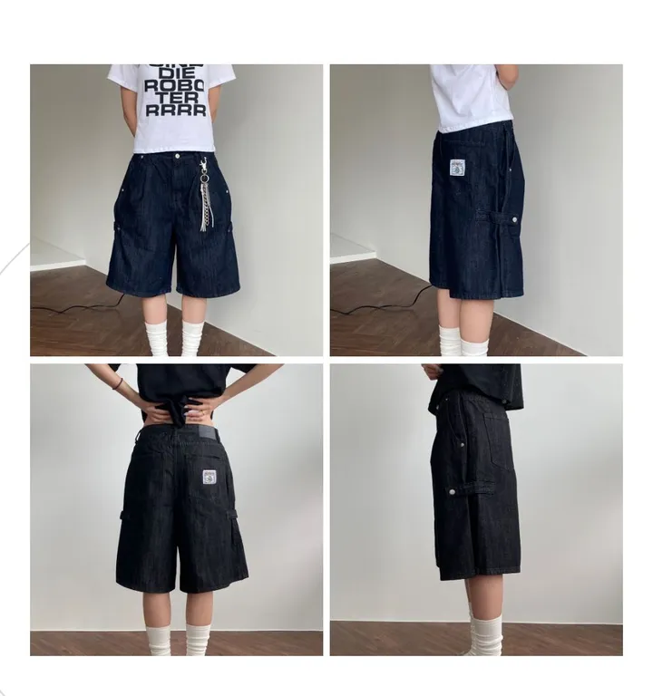 [MD PICK❗️/강력추천]비죠 패치 생지 버뮤다 팬츠 ( 2 color ) 상세 이미지 4