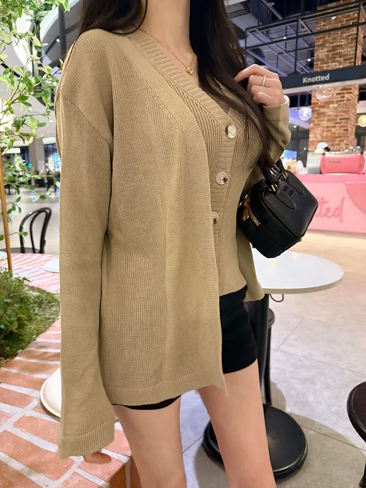 여리 썸머 브이넥 나시 가디건 세트 상세 이미지 13