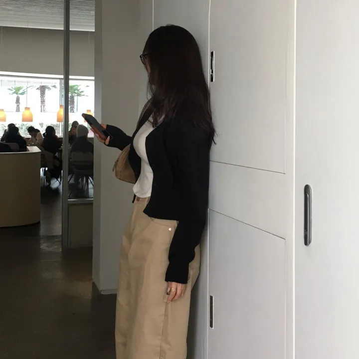 [봄신상/당일배송] 카이 브이넥 니트 가디건 상세 이미지 14