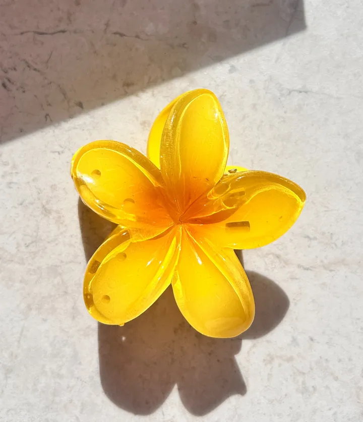 🌷집게핀증정/당일🌷 집게핀 봄 여름 13cm  투명 오로라 꼬임 사각 리본 유광 실버 하이틴 빅사이즈 꽃 반머리 묶음 헤어핀 머리핀 왕집게핀 헤어집게핀 헤어 집게삔 상세 이미지 21