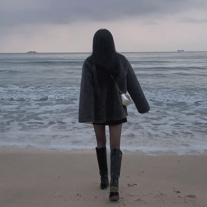 [왕아방핏🤎/주문폭주✨]후회없는 선택,푸들 양털 오버핏 하프 스웨이드 퍼자켓,코트 상세 이미지 90