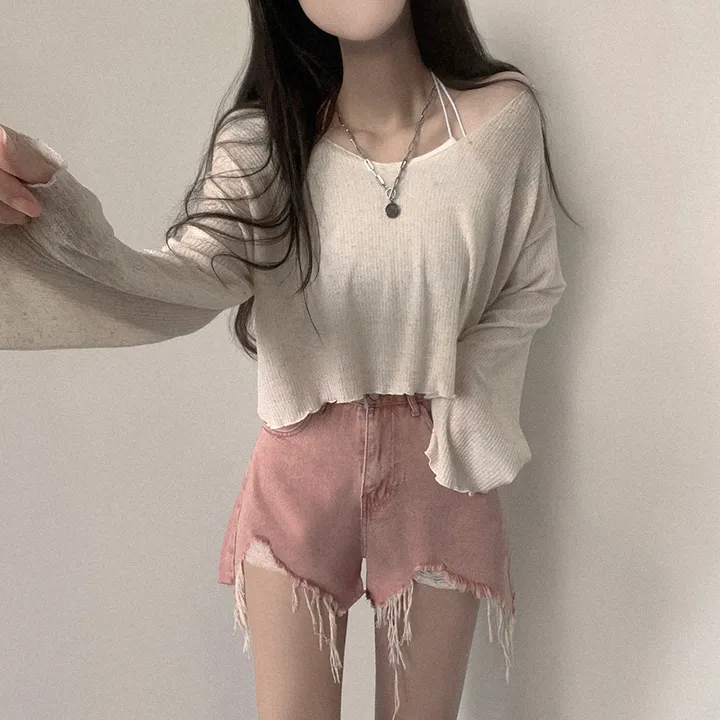 [데일리/꾸안꾸] 여름 필수템, 퓨어 워싱 데미지 데님 숏팬츠 상세 이미지 29