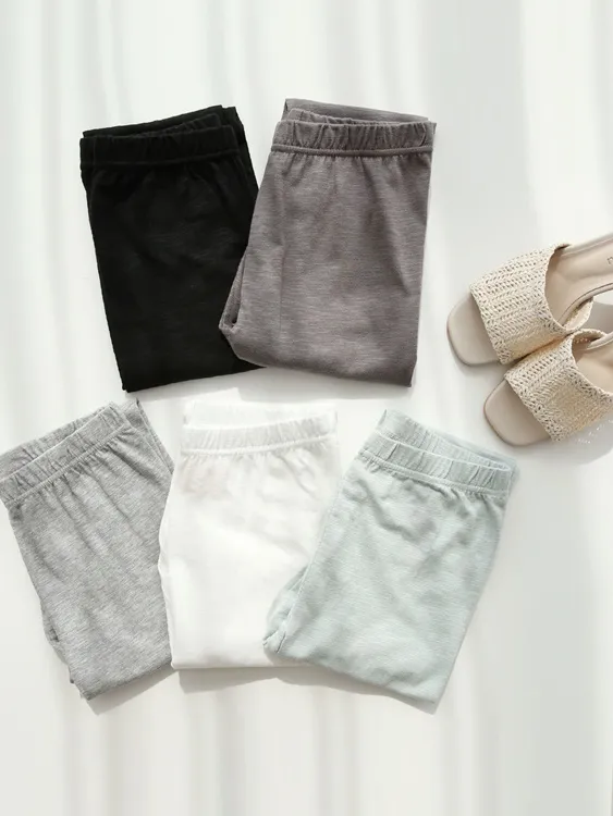 당일 쿨 스판 레깅스 봄 여름 쫄바지 Cool spandex leggings Spring summer tight pants 상세 이미지 4