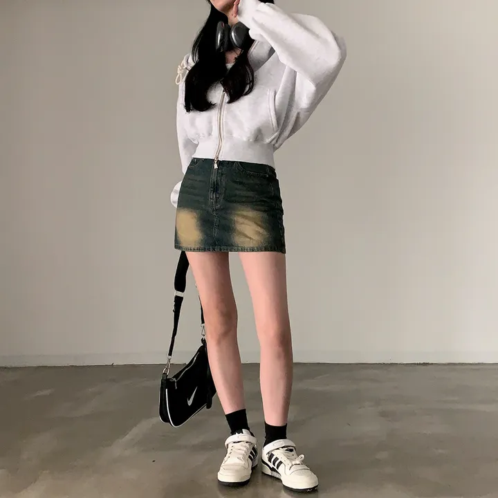 [완전인기✨/백염컬러 당일출고!] 자체제작 크치Made 꿈에 나온 핏, 투웨이 양기모 크롭 후드집업 ver 아우터 자켓 - zipup 상세 이미지 178