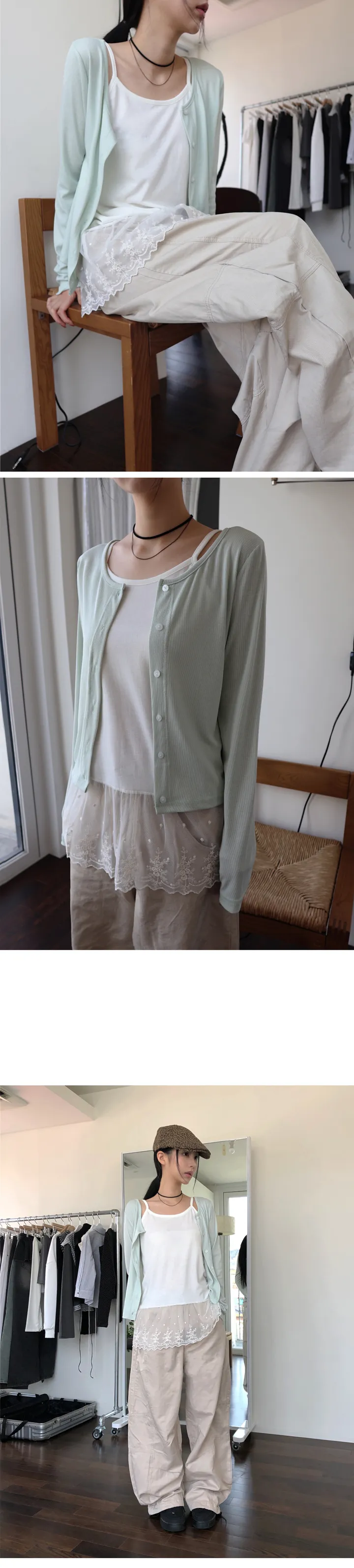 light round cardigan 상세 이미지 2