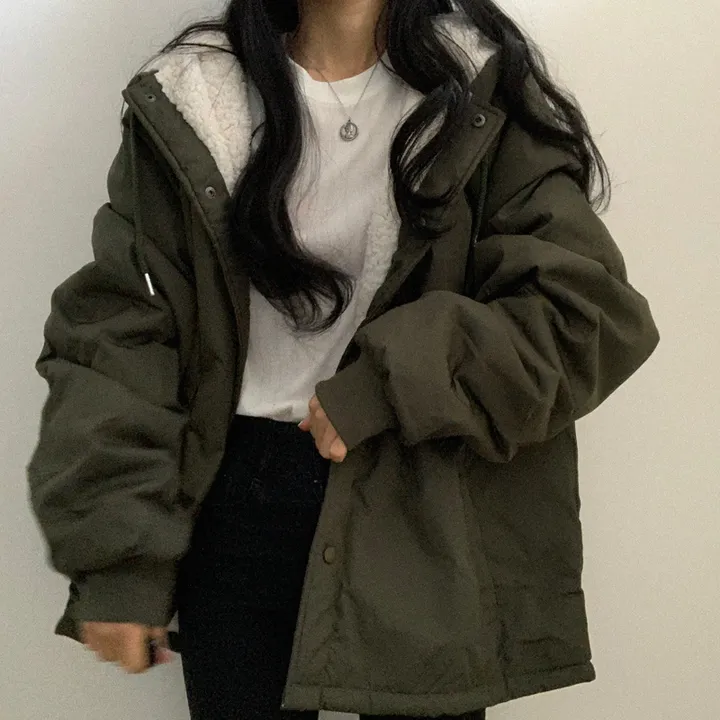[ 겨울까지 ] 안감 양털 왕따뜻 야상 점퍼 상세 이미지 46