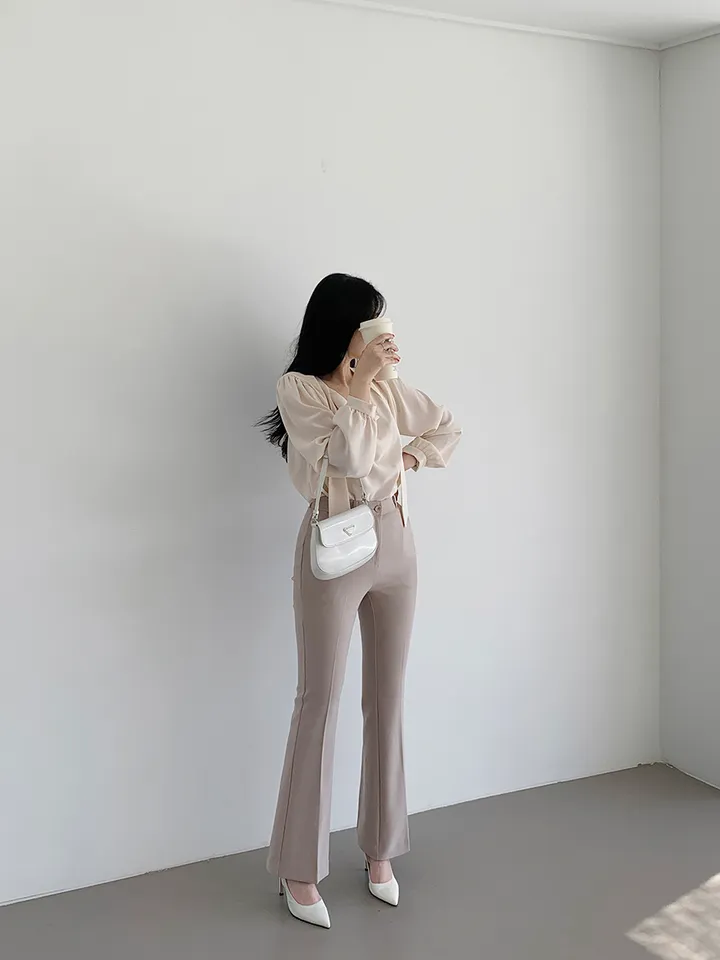 콤마 5컬러 3기장 슬림 부츠컷 슬랙스 P0002420 상세 이미지 49