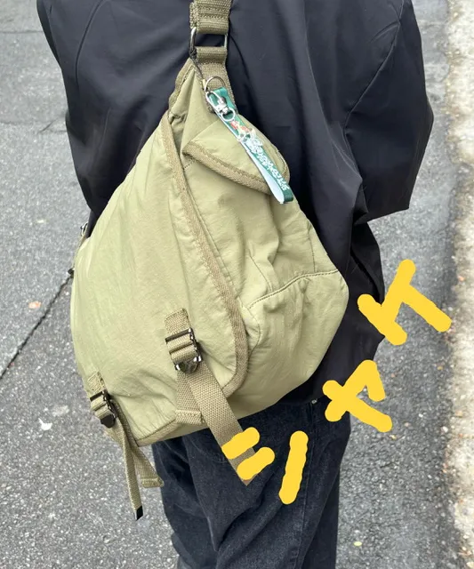 vintage salmon messenger bag 아메카지 빈티지 메신저백 (4col)