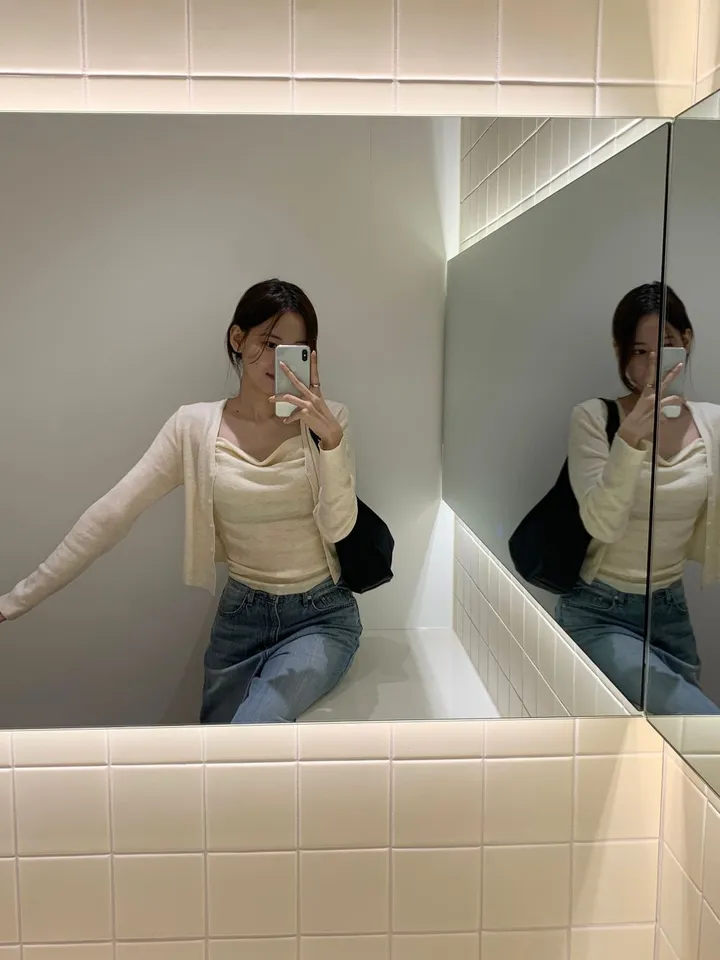 레이지 나시 가디건 세트 상세 이미지 12