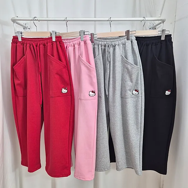 [~99SIZE]캐릭 자수 밴딩배기팬츠 상세 이미지 46