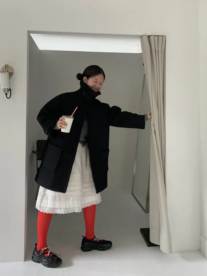 basic round cardigan (5color) 상세 이미지 14