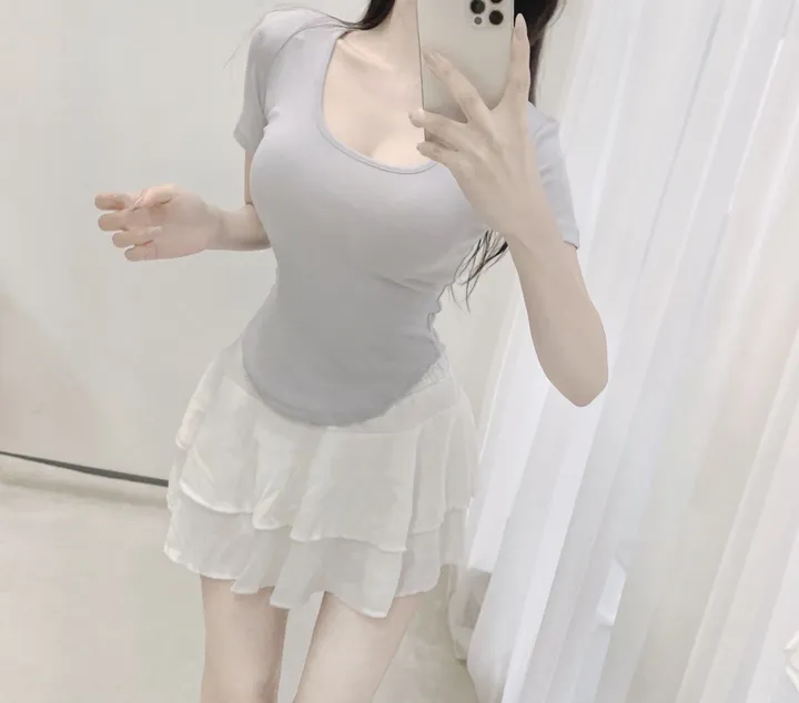 반팔긴팔o자체제작❤️요기가원조❤️숏/롱ver*유어로즈 몸매보정ts 상세 이미지 46