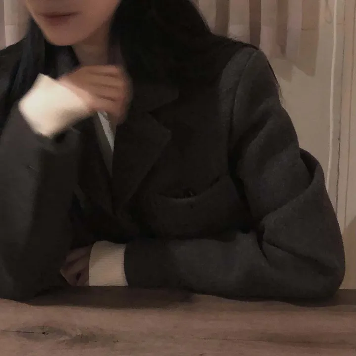 [4계절필수 디자인/연그레이 당일출고✨] 자체제작 #크치Made 젤리 버튼 트임 브이넥 골지 겨울 니트 긴팔티셔츠 - nt 상세 이미지 49