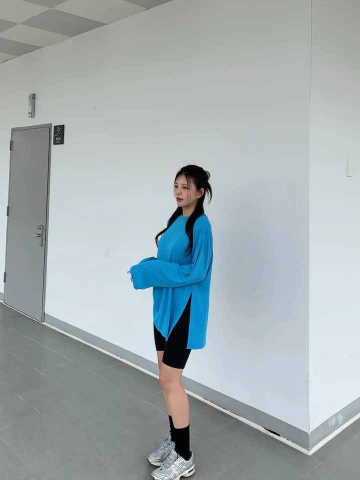 (옆구리찡김X/Y존부각X/운동복가능) 매끄니 5부 레깅스 상세 이미지 11