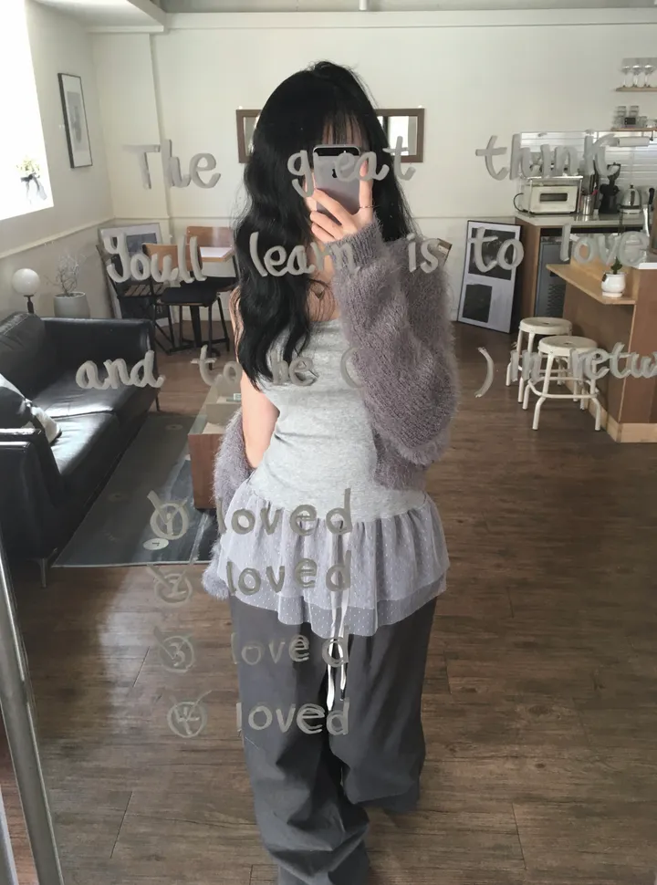 포니 퍼 가디건 cd - 4color 상세 이미지 10