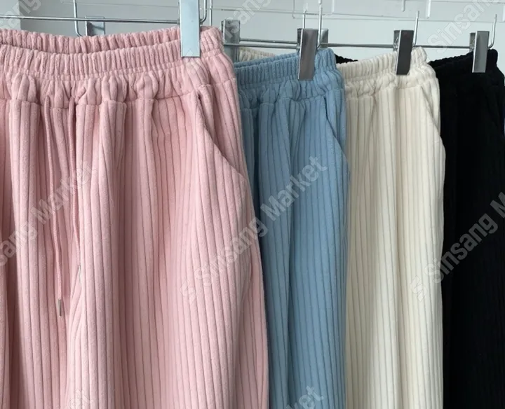 왕골 벨로아 조거 팬츠 빅사이즈 오버핏 (밴딩편해요) 4color 상 상세 이미지 50