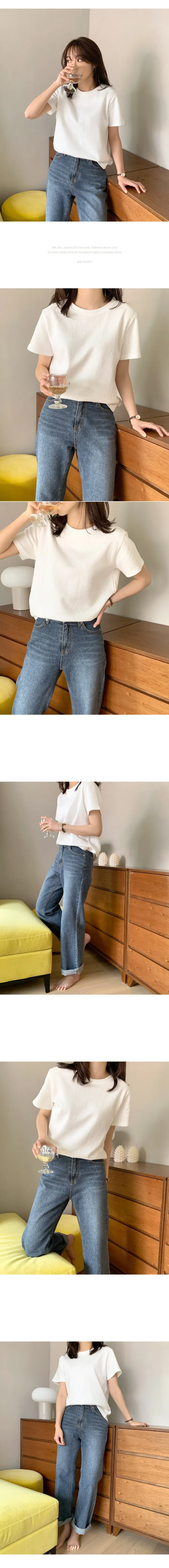 [2만장판매][98project] 에브리데이 톰톰 스탠다드 반팔T 상세 이미지 4