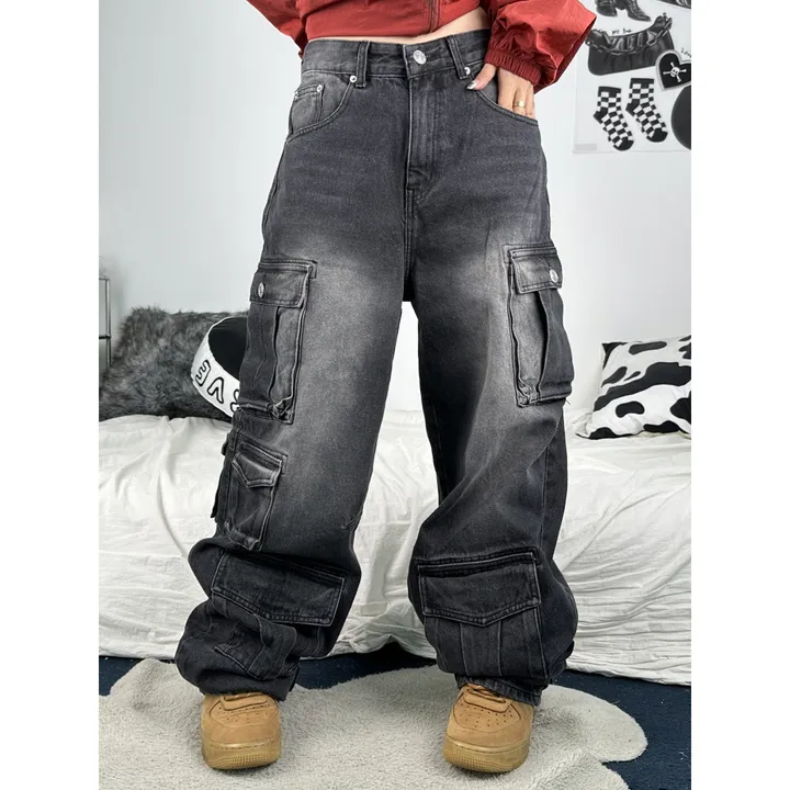 [재진행/UNISEX]고프 후드 루디 컬러 힙 윈드 집업 점퍼(chacoal,wine,blue) 상세 이미지 19