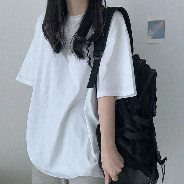 [기본템!/반팔] 베이직 박시 뉴 마카롱 무지 반팔티셔츠 (8color) 상세 이미지 7