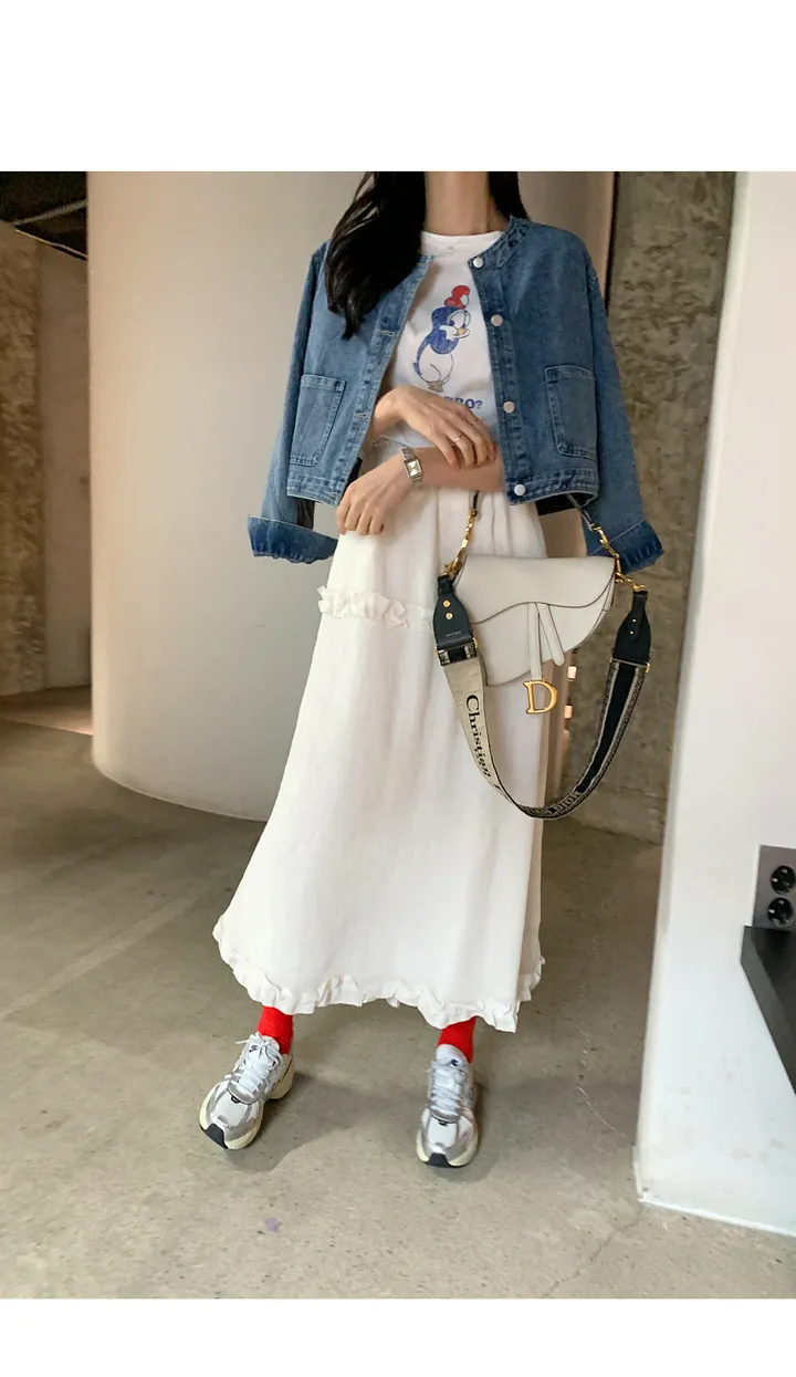 모하나 노카라 데일리 데님 자켓 상세 이미지 1