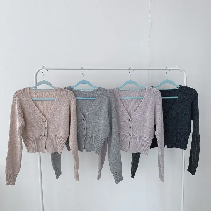 [핏대박!] 잘록허리 , 크롭 니트 가디건 4color 상세 이미지 22