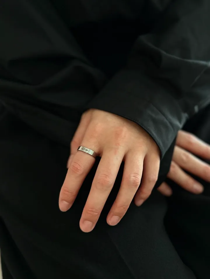 반지 증정💍[소아암 아동 후원] 써지컬스틸 학생 커플 우정 기부반지 상세 이미지 29