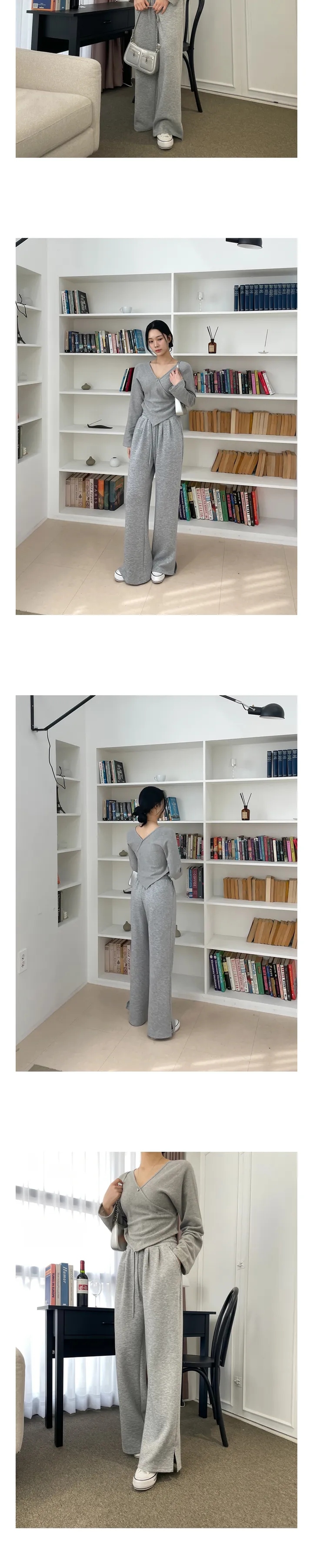[숏/롱 ❣️원단미침❣️] 쿠디보 와이드 팬츠 상세 이미지 46